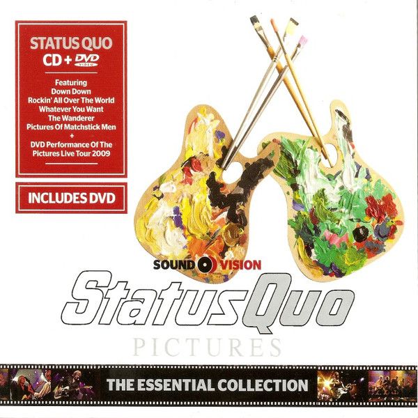 Status Quo - Pictures: The Essential Collection (CD, Album, RE + DVD-V, RE, Multichannel, PAL) (Near Mint (NM or M-))