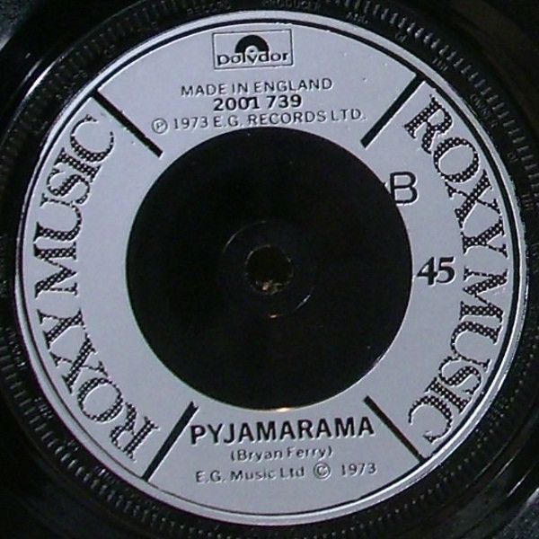 Roxy Music - Virginia Plain / Pyjamarama (7&quot;, Single) (Very Good Plus (VG+))