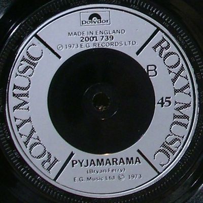 Roxy Music - Virginia Plain / Pyjamarama (7&quot;, Single) (Very Good Plus (VG+))
