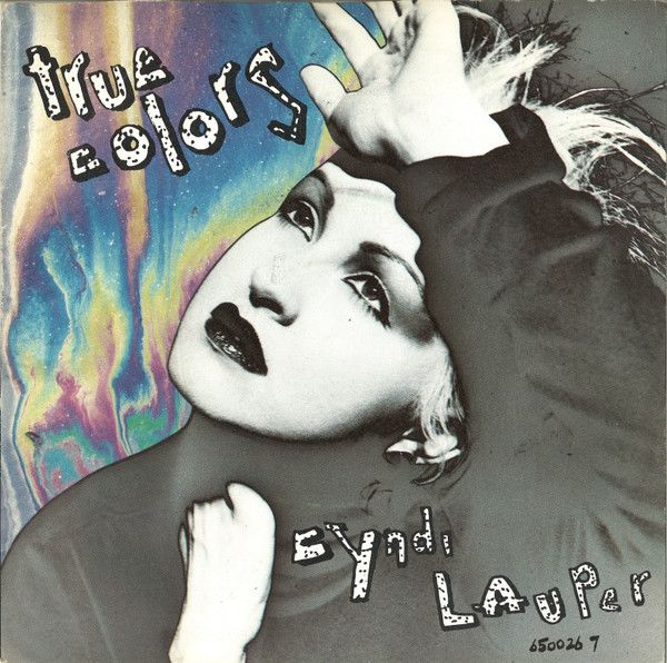 Cyndi Lauper - True Colors (7&quot;, Single) (Near Mint (NM or M-))