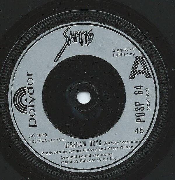 Sham 69 - Hersham Boys (7&quot;, Single) (Very Good Plus (VG+))