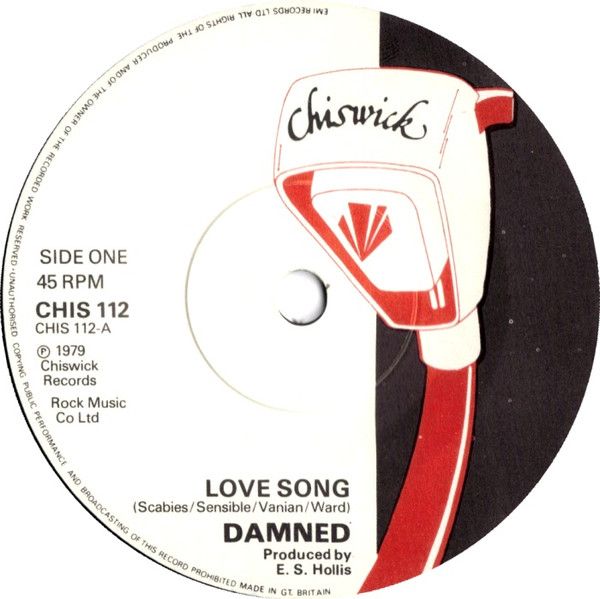 The Damned - Love Song (7&quot;, Sol) (Near Mint (NM or M-))