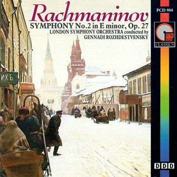 Sergei Vasilyevich Rachmaninoff, London Symphony Orchestra Conducted By Gennadi Rozhdestvensky - Symphony No.2 In E Minor, Op. 27 (CD, Album) (Very Good (VG))