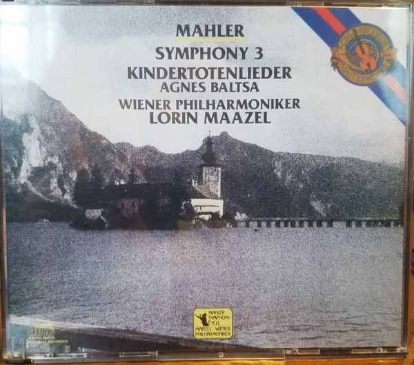 Gustav Mahler - Agnes Baltsa, Wiener Philharmoniker, Lorin Maazel - Symphony 3 / Kindertotenlieder (2xCD) (Very Good (VG))