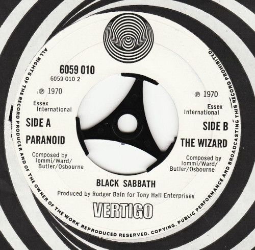 Black Sabbath - Paranoid (7&quot;, Single) (Very Good Plus (VG+))
