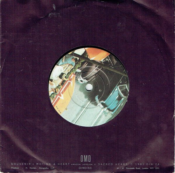 Orchestral Manoeuvres In The Dark - Souvenir (7&quot;, Single, EMI) (Very Good (VG))