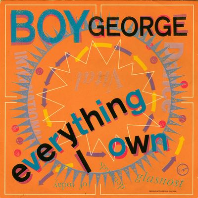 Boy George - Everything I Own (7", Single, Sle) (Very Good Plus (VG+))