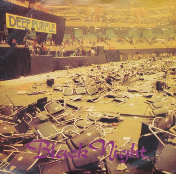 Deep Purple - Black Night (7", Single) (Very Good Plus (VG+))