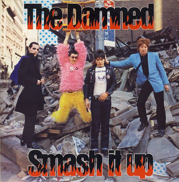 The Damned - Smash It Up (7", RE) (Very Good Plus (VG+))