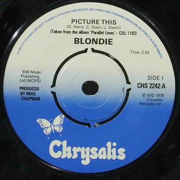 Blondie - Picture This (7", Single, Kno) (Near Mint (NM or M-))