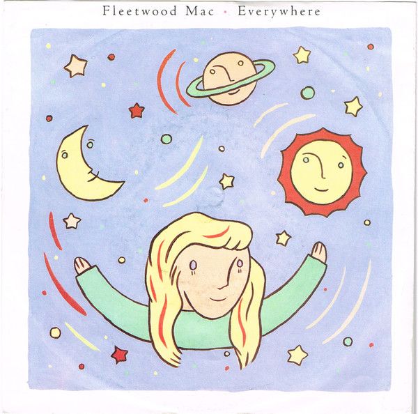 Fleetwood Mac - Everywhere (7", Single) (Near Mint (NM or M-))