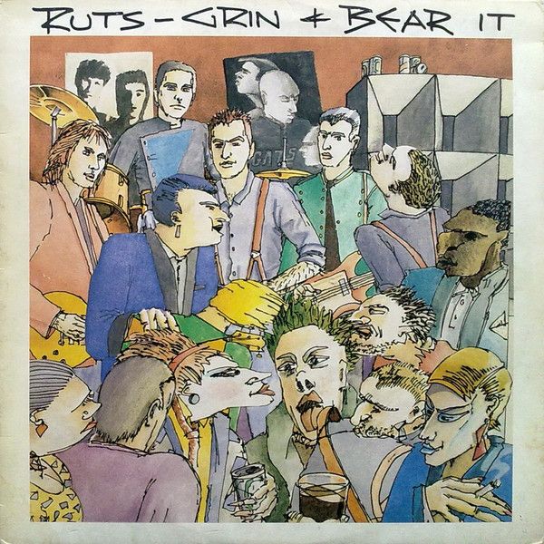 The Ruts - Grin And Bear It (LP, Album, Comp) (Very Good Plus (VG+))