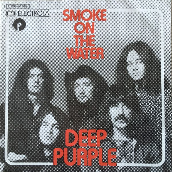 Deep Purple - Smoke On The Water (7", Single) (Very Good (VG))