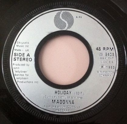Madonna - Holiday (7", Single, RE, Lar) (Near Mint (NM or M-))