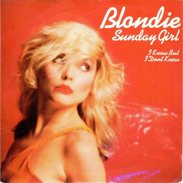 Blondie - Sunday Girl (7", Single, Blu) (Very Good (VG))