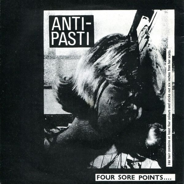 Anti-Pasti - Four Sore Points.... (7", EP) (Very Good Plus (VG+))