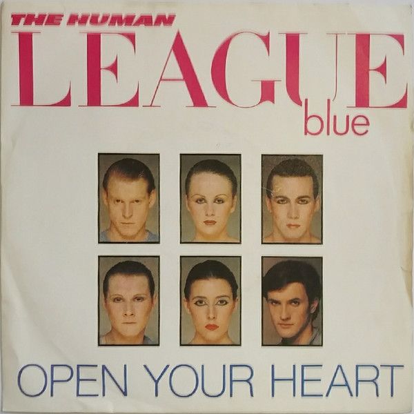 The Human League - Open Your Heart (7", Single, Kno) (Very Good (VG))