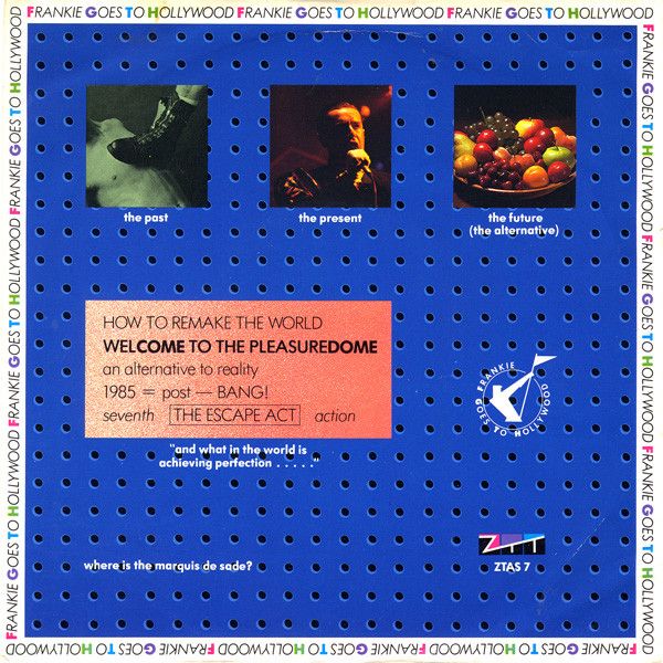 Frankie Goes To Hollywood - Welcome To The Pleasuredome (7", Single) (Very Good Plus (VG+))