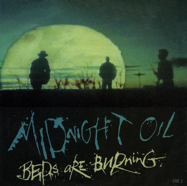Midnight Oil - Beds Are Burning (7", Single) (Near Mint (NM or M-))