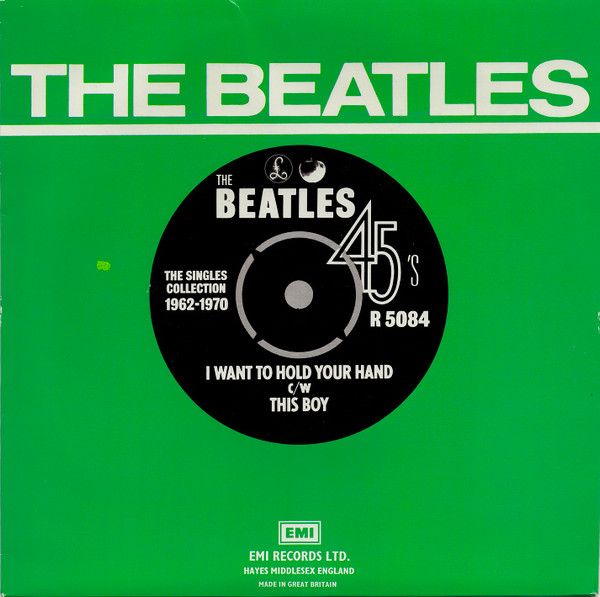 The Beatles - I Want To Hold Your Hand c/w This Boy (7", Single, RE, Pus) (Near Mint (NM or M-))