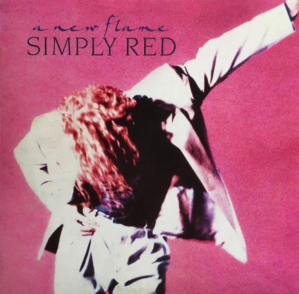 Simply Red - A New Flame (LP, Album, Tel) (Near Mint (NM or M-))