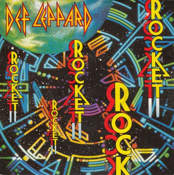 Def Leppard - Rocket (7", Single, Sil) (Near Mint (NM or M-))