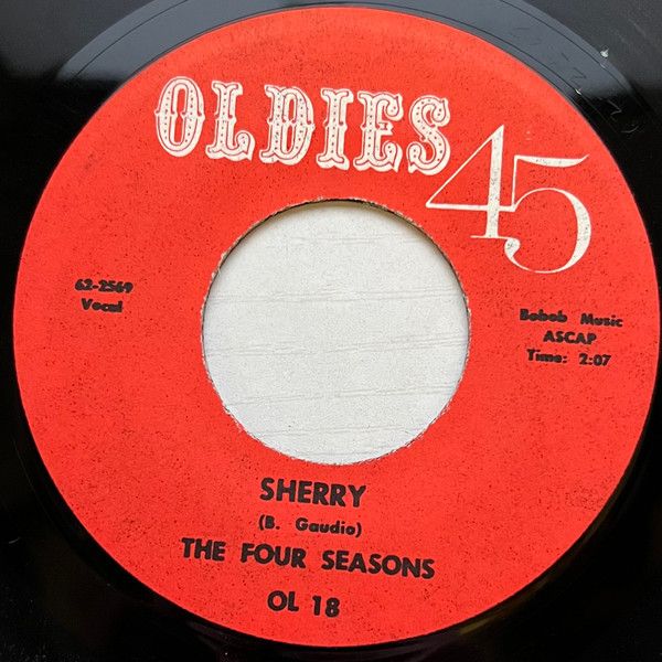 The Four Seasons - Sherry / I've Cried Before (7", Single, RE, Mon) (Very Good Plus (VG+))