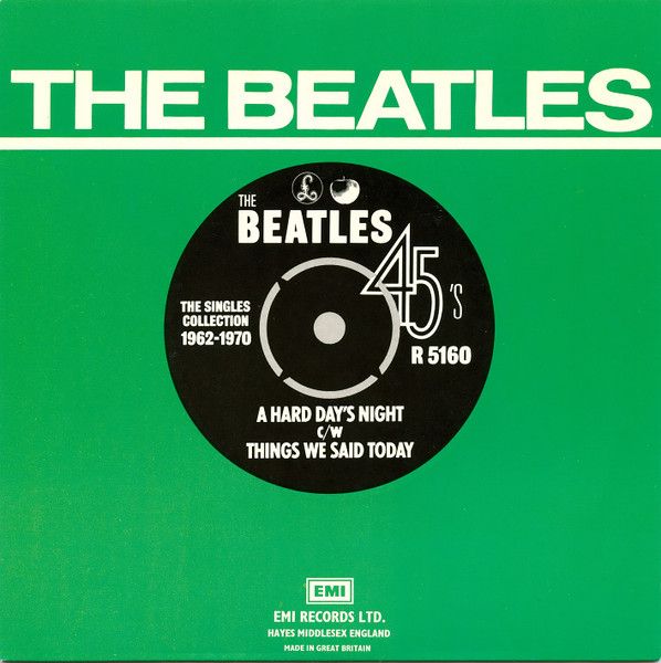 The Beatles - A Hard Day's Night c/w Things We Said Today (7", Single, Mono, RE) (Near Mint (NM or M-))