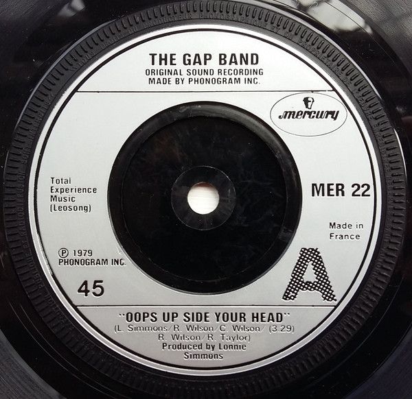 The Gap Band - Oops Up Side Your Head (7", Single) (Fair (F))