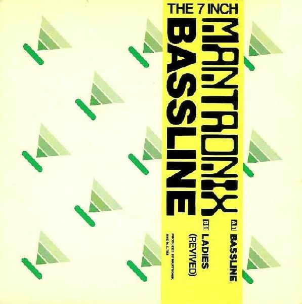 Mantronix - Bassline (7", Single) (Very Good Plus (VG+))