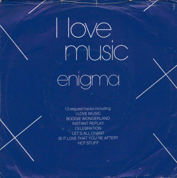 Enigma  - I Love Music (7", Single, Mixed) (Very Good Plus (VG+))