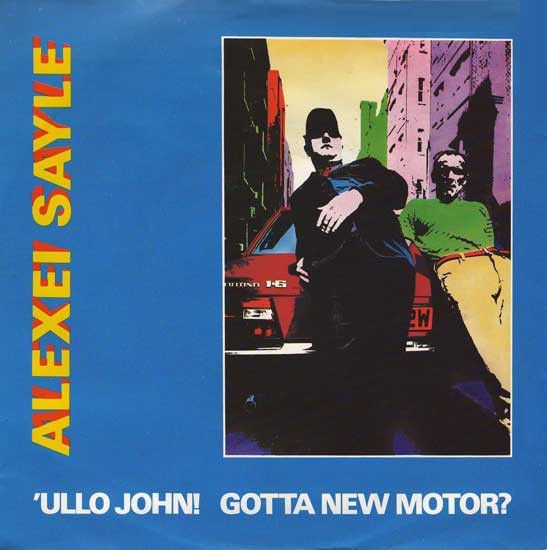 Alexei Sayle - 'Ullo John! Gotta New Motor? (7", Single, RE, Sol) (Very Good (VG))