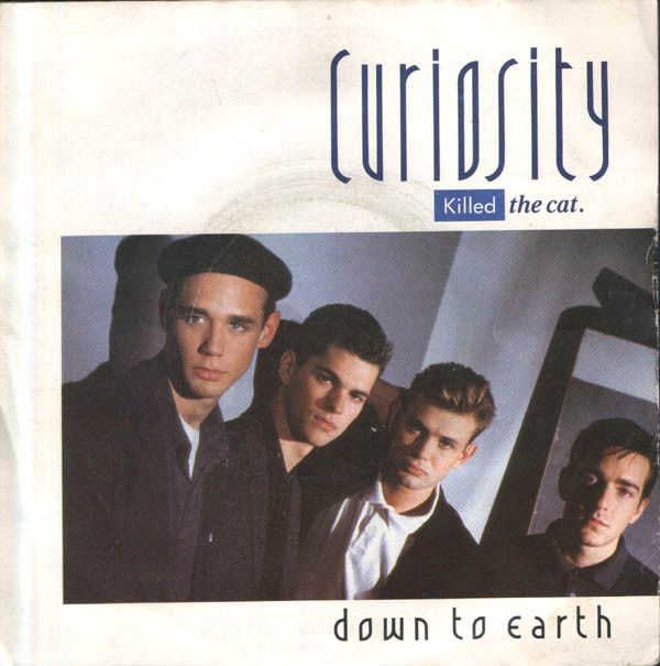 Curiosity Killed The Cat - Down To Earth (7", Single, Sil) (Near Mint (NM or M-))