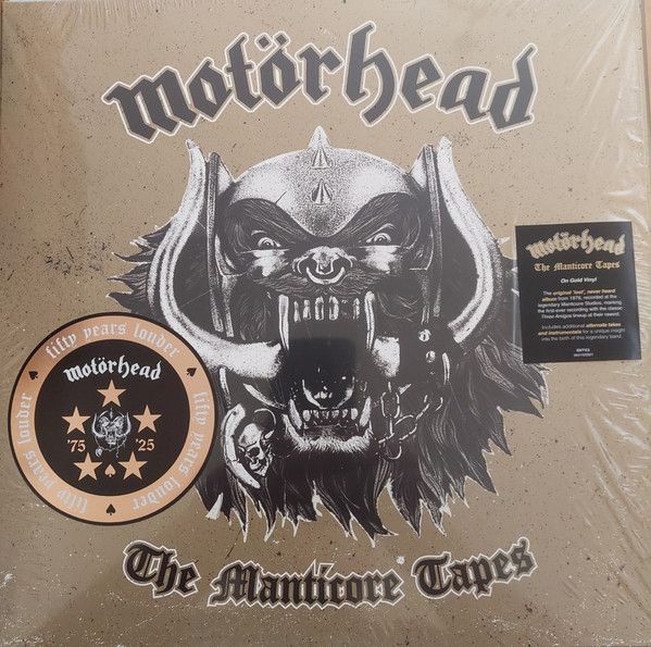 Motörhead - The Manticore Tapes (LP, Album, Ltd, Gol) (Mint (M))