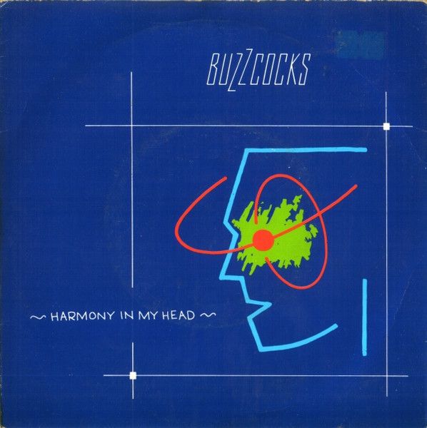 Buzzcocks - Harmony In My Head (7", Single, Blu) (Very Good (VG))
