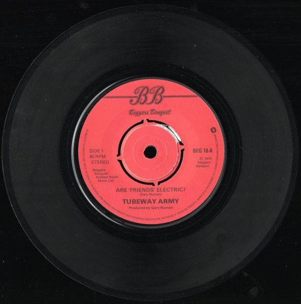 Tubeway Army - Are 'Friends' Electric? (7", Kno) (Near Mint (NM or M-))