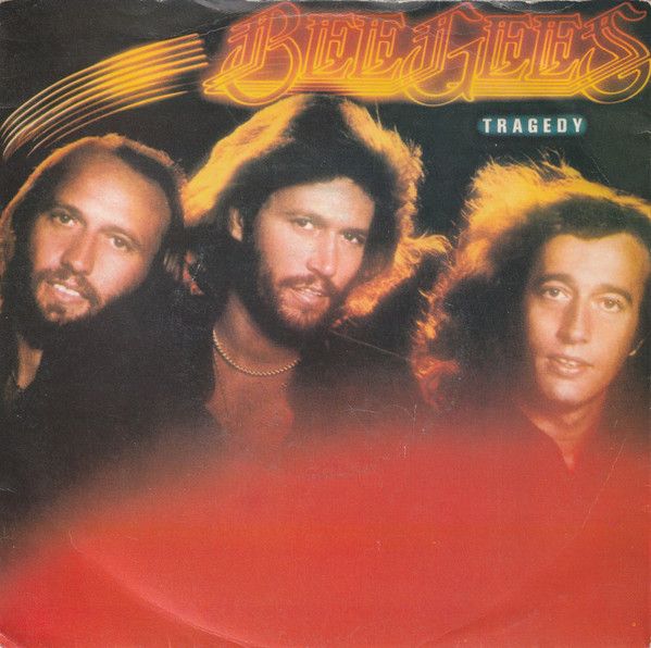 Bee Gees - Tragedy (7", Single, Sil) (Good Plus (G+))