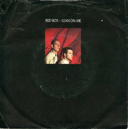 Red Box - Lean On Me (7", Single, Sil) (Good (G))