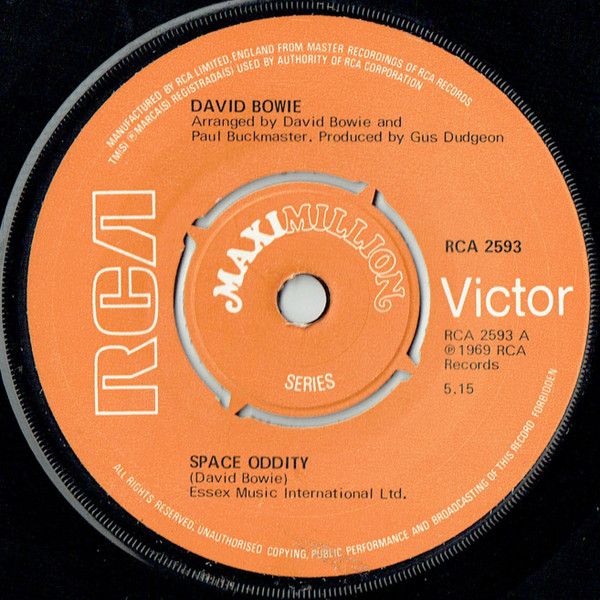 David Bowie - Space Oddity (7", Maxi, 4-P) (Very Good Plus (VG+))
