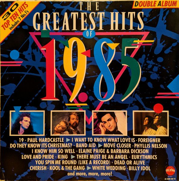 Various - The Greatest Hits Of 1985 (2xLP, Comp) (Near Mint (NM or M-))