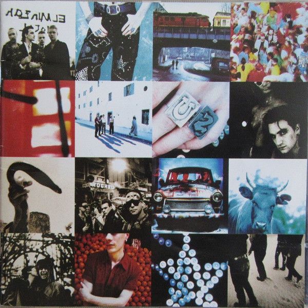 U2 - Achtung Baby (CD, Album, RP) (Very Good Plus (VG+))