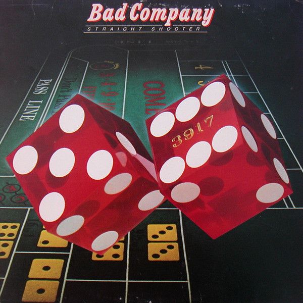 Bad Company  - Straight Shooter (LP, Album, EMI) (Very Good (VG))