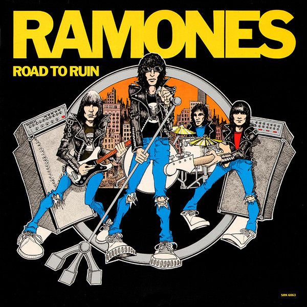 Ramones - Road To Ruin (LP, Album, Yel) (Near Mint (NM or M-))
