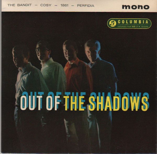 The Shadows - Out Of The Shadows (7", EP, Mono) (Very Good (VG))