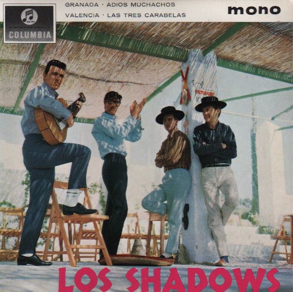 The Shadows With The Norrie Paramor Strings - Los Shadows (7", EP, Mono) (Very Good (VG))