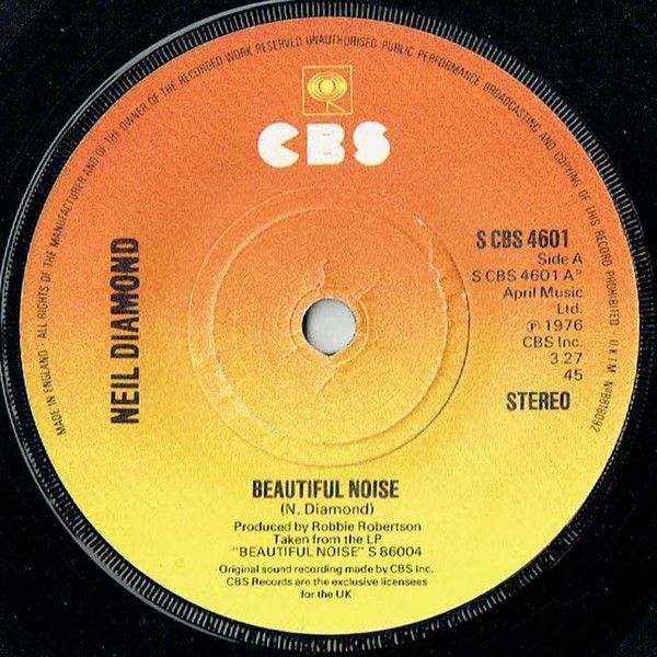 Neil Diamond - Beautiful Noise (7", Single) (Near Mint (NM or M-))