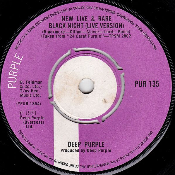 Deep Purple - New Live &amp; Rare (7", EP, 4-P) (Very Good (VG))