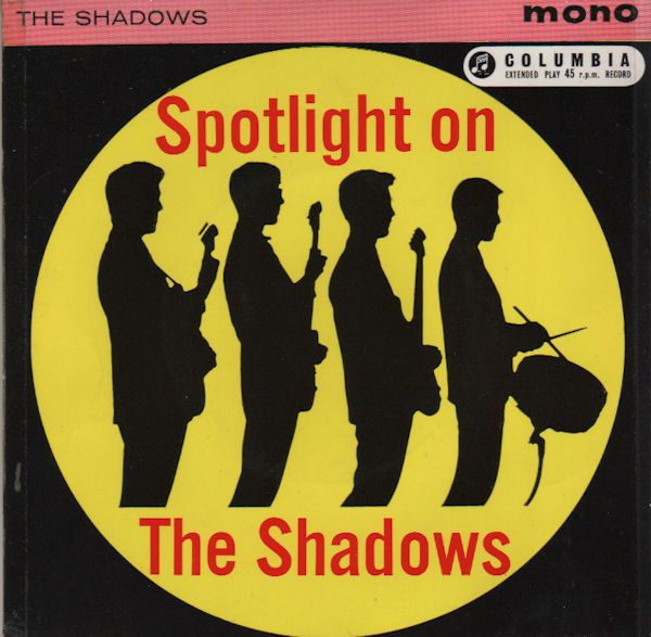 The Shadows - Spotlight On The Shadows (7", EP, Mono, RP) (Very Good (VG))