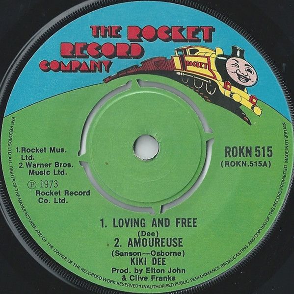 Kiki Dee - Loving And Free (7", EP) (Near Mint (NM or M-))