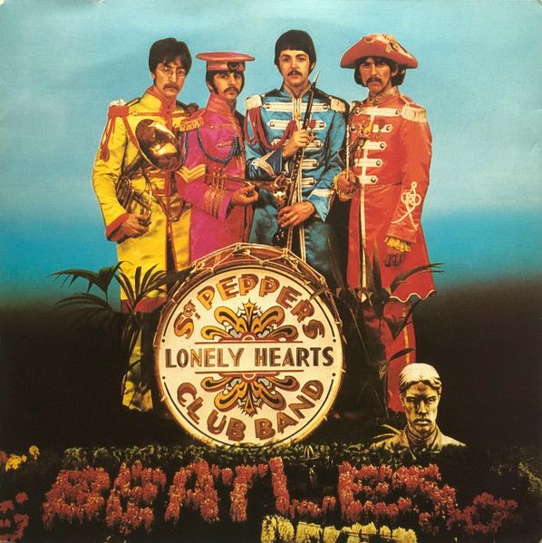 The Beatles - Sgt. Pepper's Lonely Hearts Club Band / With A Little Help From My Friends (7", Single) (Near Mint (NM or M-))